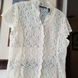 Liz Clairborne Lace blouse